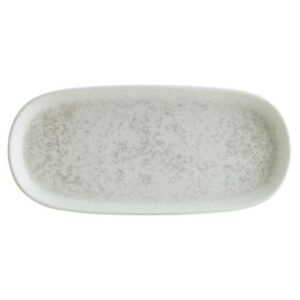 Lunar White Hygge Oval Dish 21cm