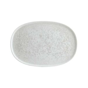 Lunar White Hygge Oval Dish 33cm