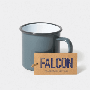 350ml Enamel Mug – Pigeon Grey