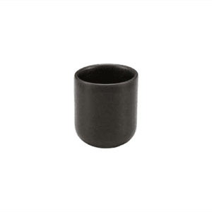 BLACK ESPRESSO CUP NO HANDLE 10cl