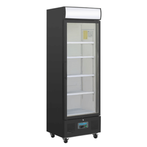 Polar G-Series Upright Display Fridge 368L Black