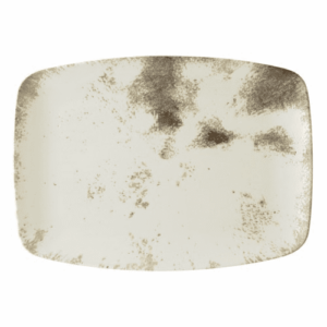 Sand Rectangular Plate 27cm