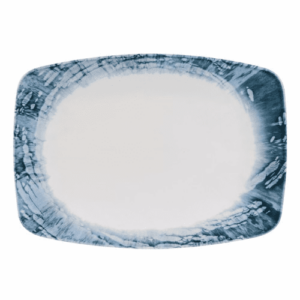 Wave Rectangular Plate 27cm