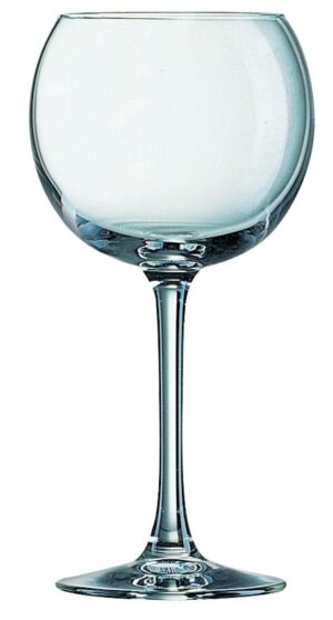 Cabernet Ballon Wine Glass 12.5oz Lined @ 250ml CE