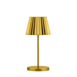 Dominica LED Cordless Lamp 26cm – Brushed Gold