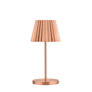 Dominica LED Cordless Lamp 26cm – Brushed Copper