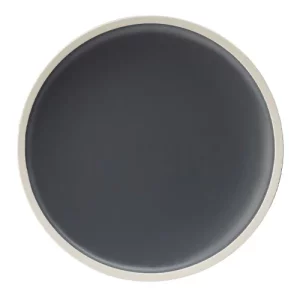 Utopia Forma Plate Charcoal 17cm/6.5"