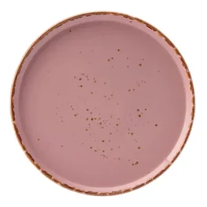 An image of Utopia Umbra Coupe Plate Peony 17.5cm7″