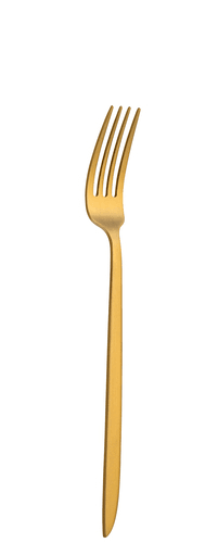 Orca Matt Gold Dessert Fork