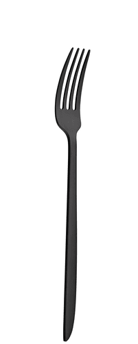 Orca Matt Black Table Fork