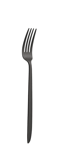 Orca Matt Black Dessert Fork