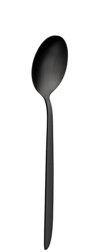 Orca Matt Black Dessert Spoon