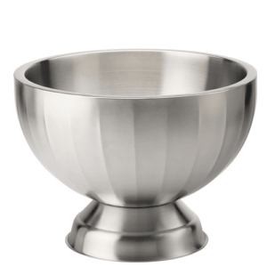 Utopia Satin Stainless Steel Double Wall Wine Cooler/Punch Bowl 37 x 26cm