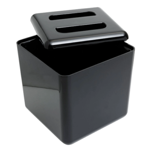 Square Ice Bucket Black