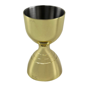 Gold Plated Bell Jigger 25ml/50ml