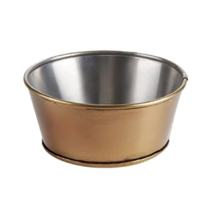 Service Bowl Antique Brass