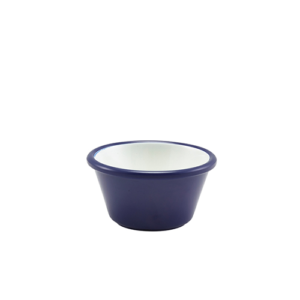 Two Tone Melamine Ramekin Blue And White 59ml/ 2oz