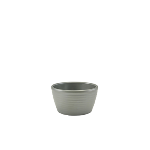 GenWare Melamine Ripple Ramekin Matt Grey 56ml/2oz