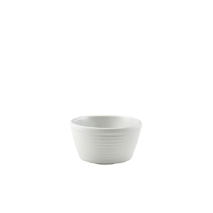 GenWare Melamine Ripple Ramekin Matt White 68ml/2.4oz