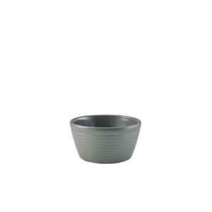 GenWare Melamine Ripple Ramekin Matt Grey 68ml/2.4oz