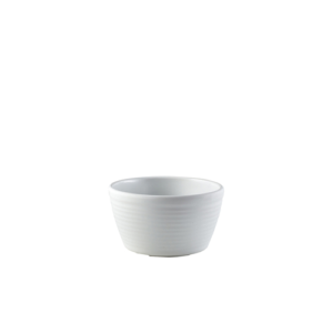 GenWare Melamine Ripple Ramekin Matt White 113ml/4oz