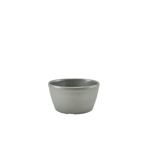 GenWare Melamine Ripple Ramekin Matt Grey 113ml/4oz