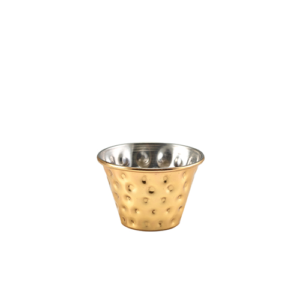 Gold Plated Hammered Ramekin 114ml/ 4oz