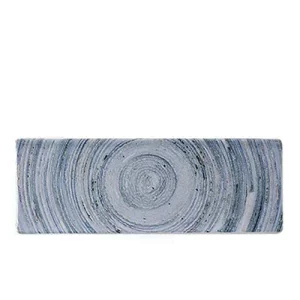 An image of a Churchill Super Vitrified Homespun Elements Tasting Tray Plate Coast 24.8cm