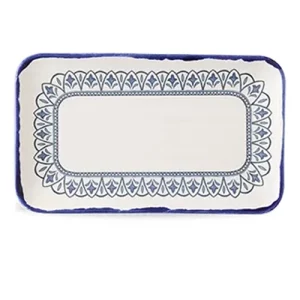 Dudson Harvest Organic Rectangular Plate Mediterranean Moresque