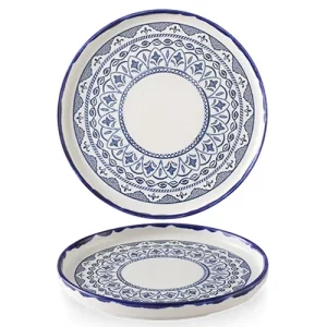 Dudson Harvest Walled Plate Mediterranean Moresque