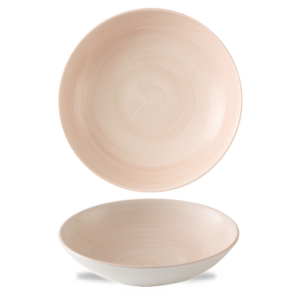 Churchill Stonecast Canvas Coupe Bowl 7.25″ Canvas Coral