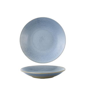 Dudson Evo Deep Plate Azure 24cm/9.5"