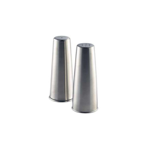 GenWare Stainless Steel Conical Salt & Pepper Set 4 x 12cm-0