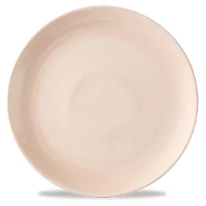 Churchill Super Vitrified Stonecast Canvas Coupe Plate Coral