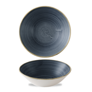 Churchill Stonecast Deep Coupe Bowl 8.67″ Blueberry