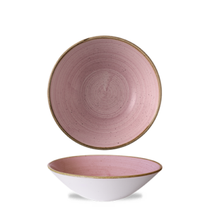 Churchill Stonecast Deep Coupe Bowl 7.75″ Petal Pink