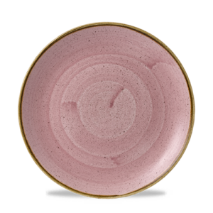 Churchill Super Vitrified Stonecast Coupe Plate Petal Pink 23.18cm/9.13"