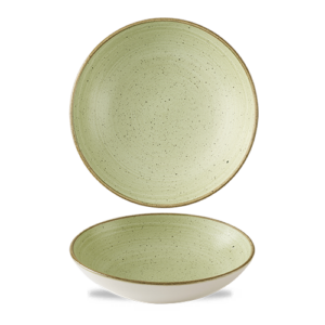 Churchill Stonecast Raw Coupe Bowl 7.25″ Raw Green