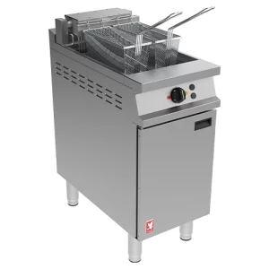 Falcon Single Pan Twin Basket Fryer with Filtration E3840F