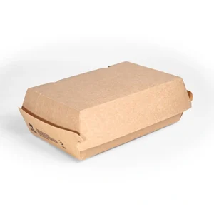 Notpla Compostable Takeaway Clamshell Box 9″ x 6″