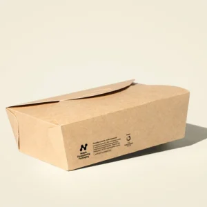 Notpla Compostable Takeaway Food Box Large 1750ml (62oz)