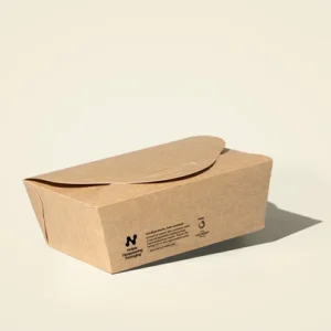 Notpla Compostable Takeaway Food Box Medium 1200ml (42oz)