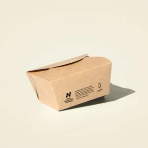 Notpla Compostable Takeaway Food Box Small 800ml (28oz).