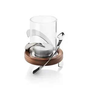 Robert Welch Helix Bright Finish V Tealight Holder