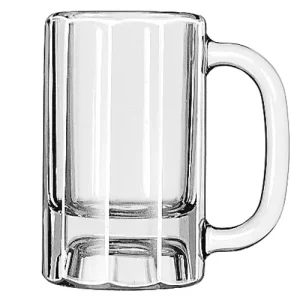 Image of Libbey Paneled Half Pint Mug