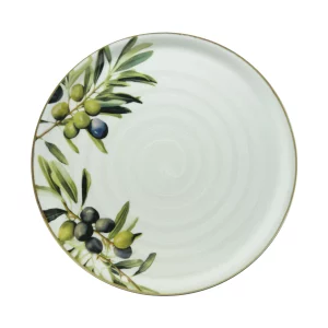 Saturnia Napoli Olive Pizza Plate 33cm/13"