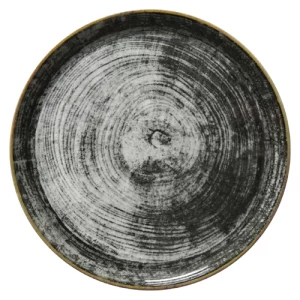 Saturnia Napoli Pizza Plate Black