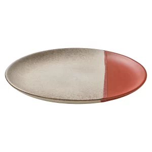 Playground Spot On Coral Plate Coupe 29cm