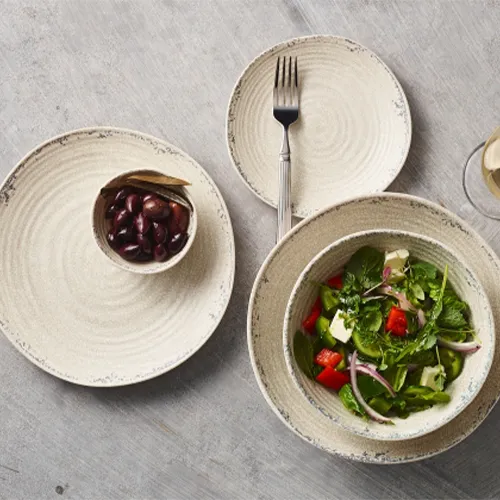 Image of Steelite Crockery on Grey Surface