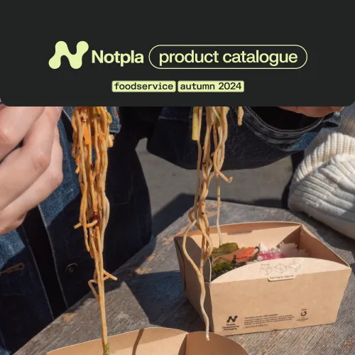 Notpla Product Catalogue Cover